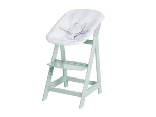 Roba Krzesełko do karmienia 2w1 "Born Up Zickzack" (Miętowy) - Krzesełka do karmienia - miniaturka - grafika 1