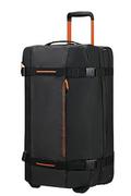 Torby podróżne - American Tourister Urban Track, torba podróżna M z 2 rolkami, 68 cm, 84 l, czarna (czarny/pomarańczowy), czarny (czarny/pomarańczowy), M (68 cm - 84 L), torby podróżne - miniaturka - grafika 1