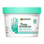 Balsamy i kremy do ciała - Garnier - Body SuperFood Kojący krem skóra normalna i sucha - miniaturka - grafika 1