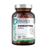 Witaminy i minerały - Myvita Silver Kwercytyna naturalna 60 k vege - miniaturka - grafika 1