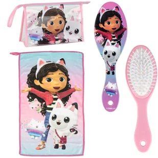 Gabby's Dollhouse Travel Set zestaw podróżny dla dzieci - Kosmetyki kąpielowe dla dzieci - miniaturka - grafika 1