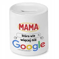 Skarbonki - Skarbonka Dla Mamy na Dzień Mamy Urodziny Prezent z Nadrukiem ze Zdjęciem + Opakowanie na prezent (wzór 04) - miniaturka - grafika 1