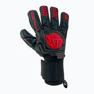 Piłka nożna - Rękawice bramkarskie Football Masters Voltage Plus NC black/red WYSYŁKA W 24H 30 DNI NA ZWROT - miniaturka - grafika 1