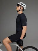 Koszulki rowerowe - 4F Koszulka rowerowa męska - czarna L - miniaturka - grafika 1