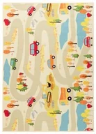 Dywany dla dzieci - Dywan dziecięcy Stella Ulice beżowy - miniaturka - grafika 1