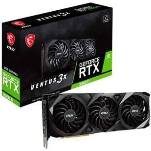 MSI GeForce RTX 3060 Ti VENTUS 3X OC 8GB GDDR6X - Karty graficzne - miniaturka - grafika 1