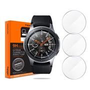 Akcesoria do smartwatchy - Spigen Szkło Glas.tR Slim x3 do Samsung Galaxy Watch 46mm 603GL25595 - miniaturka - grafika 1