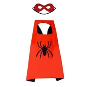 Dodatki do strojów karnawałowych - Kraszek Zestaw Pająk czerwony - 2 elem. EKGM045 - miniaturka - grafika 1