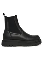 Botki męskie - Guess Sztyblety FMFFER LEA10 Czarny - miniaturka - grafika 1