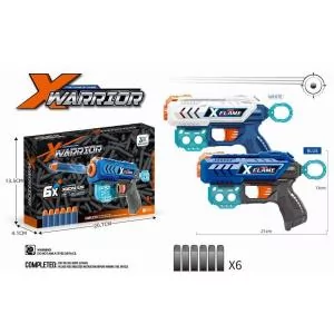 Pistolet. Mix JLX7240, różne kolory - Zabawki militarne - miniaturka - grafika 1