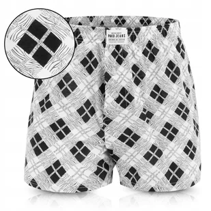 BOKSERKI Luźne Męskie Elastyczne Komfortowe Bawełniana Piżama Pako Jeans - Majtki męskie - miniaturka - grafika 1