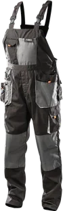 Neo Spodnie robocze na szelkach r.XL/56 81-240-XL - Odzież robocza - miniaturka - grafika 1
