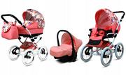 Wózki dziecięce - Babylux Margaret 3w1 5903890851323 - miniaturka - grafika 1