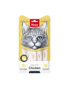 WANPY CREAMY TREAT CHICKEN 5x14g - Przysmaki dla kotów - miniaturka - grafika 1