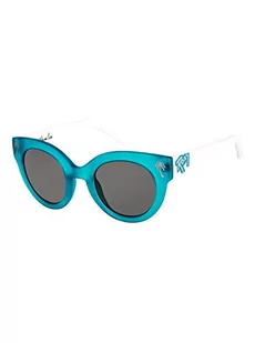 Quiksilver Dziewczęce okulary przeciwsłoneczne Havalina, matowy kryształ turkusowy/szary, jeden rozmiar, Matowy kryształ turkusowy/szary, Rozmiar uniwersalny - Akcesoria i dodatki do ubrań dla dzieci - miniaturka - grafika 1