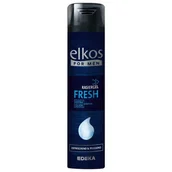 Kosmetyki do golenia - Elkos for Men Fresh 200 ml żel do golenia chłodzący z mentolem i vitaminą E - miniaturka - grafika 1