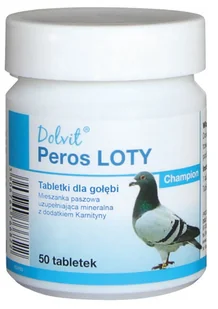 DOLFOS Dolvit Peros Loty Champion 50 tabl. - Witaminy i odżywki dla ptaków - miniaturka - grafika 1