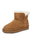 Botki damskie - Lasocki Śniegowce CEO-HJF241211-5 Beżowy - miniaturka - grafika 1