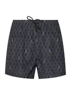 Kąpielówki męskie - KARL LAGERFELD Szorty kąpielowe B1M46003 Granatowy Regular Fit - miniaturka - grafika 1