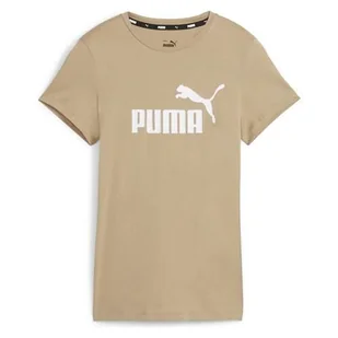 Koszulka sportowa damska Puma Ess Logo Tee - Koszulki sportowe damskie - miniaturka - grafika 1