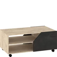 Ławy i stoliki kawowe - Ława 110 PAX-06 Pax MebloCross Dąb Endgrain / Biały / Błękit - miniaturka - grafika 1