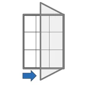 Gabloty - B2B Partner Zewnętrzna gablota jednodrzwiowa, 750 x 1000 mm H 40 9 1000x750 - miniaturka - grafika 1