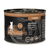 Mokra karma dla kotów - Catz finefood mokra karma dla kota Purrrr Adult Nr 109 Dzik 6x200 g - miniaturka - grafika 1