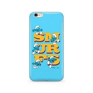 Etui i futerały do telefonów - Oryginalne i oficjalnie licencjonowane etui na telefon komórkowy The Smurfs do iPhone 6, iPhone 6S, smerf, etui, obudowa z tworzywa sztucznego TPU, chroni przed uderzeniami i zarysowaniami - miniaturka - grafika 1