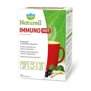 Naturell Immuno Hot x10 saszetek - Przeziębienie i grypa - miniaturka - grafika 1