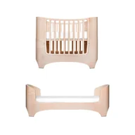 Łóżeczka i kojce - LEANDER - łóżeczko dziecięce Classic™ Junior 0-7 lat, bielone - miniaturka - grafika 1