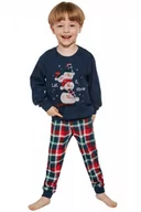 Piżamy chłopięce - Cornette kids Snowman2 593/154 piżama chłopięca - miniaturka - grafika 1