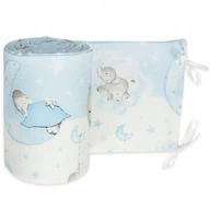 Ochraniacze do łóżeczka - OCHRANIACZ 180x30 DO ŁÓŻECZKA 120x60 SUPER JAKOŚĆ! - miniaturka - grafika 1