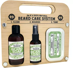 Dr K Soap Beard Care System Woodland - zestaw do pielęgnacji brody - Zestawy kosmetyków męskich - miniaturka - grafika 1
