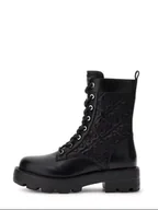 Kozaki damskie - tronchetto e stivaletto donna guess fltyan ele10 yancee black - miniaturka - grafika 1