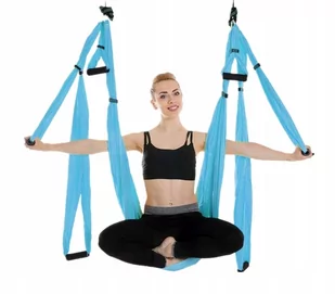 Hamak Do Jogi Chusta Air Yoga Huśtawka 200Kg - Czapki i chusty sportowe damskie - miniaturka - grafika 1