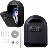 Sejfy i kasy pancerne - Schowek szafka na klucze zamykany na kod duży z mocowaniem zestaw skrytka - miniaturka - grafika 1