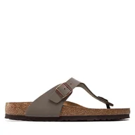 Klapki i japonki męskie - Japonki Birkenstock Gizeh 0043391 Szary - miniaturka - grafika 1