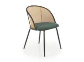 Krzesła - Krzesło K508 VELVET zielone - miniaturka - grafika 1