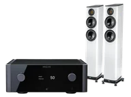 Zestawy stereo - Rotel Michi X5 S2 (czarny) + Vela FS407.2 (biały) - miniaturka - grafika 1