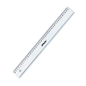 Linijki, ekierki - Leniar Linijka przezroczysta 40cm 20202 - miniaturka - grafika 1