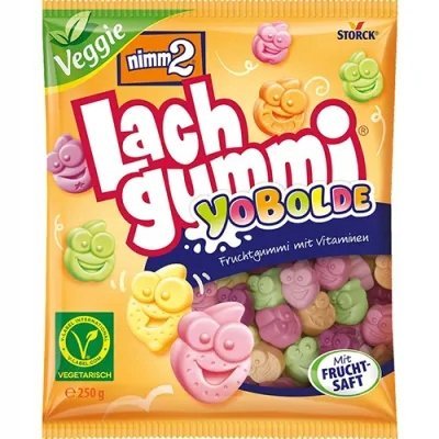 Nimm2 Lach Gummi YoBolde Vegetarian 250g