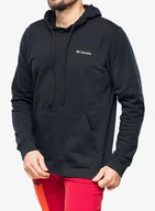 Bluzy sportowe męskie - Bluza z kapturem Columbia Trek Graphic Hoodie - black/checkered range - miniaturka - grafika 1