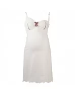 Bielizna ciążowa - Cache Coeur Koszula nocna do karmienia LISA PEARL, Rozmiar: XL - miniaturka - grafika 1