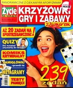 Czasopisma - Życie na Gorąco Krzyżówki Gry i Zabawy - miniaturka - grafika 1