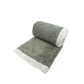 Koce - Zielony koc z materiału sherpa 150x200 cm Island – My House - miniaturka - grafika 1