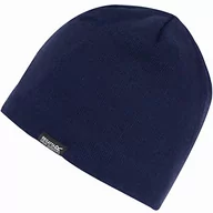 Czapki damskie - Regatta Unisex Brevis II akrylowa dzianinowa podszewka polarowa wodoodporna wewnętrzna membrana czapka nakrycie głowy, granatowa, L/XL - miniaturka - grafika 1