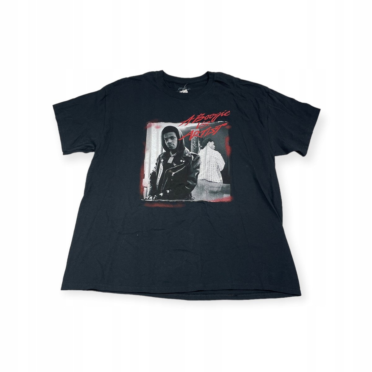 Koszulka T-shirt męski okrągły dekolt SPENCER'S nadruk XL