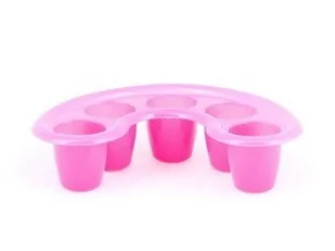 Neonail, Miseczka Do Ściągania Tipsów, Różowa - Ozdoby do paznokci - miniaturka - grafika 1