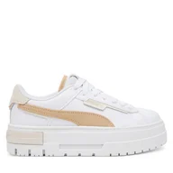 Buty dla dziewczynek - Sneakersy Puma Mayze Crashed Jr 396576 07 Biały - miniaturka - grafika 1