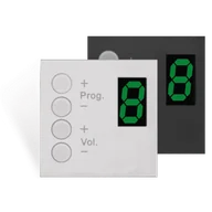 Inne akcesoria audio-wideo - PVS AUDAC MWX65/W All-in-one wall panel for MTX White version MWX65/W - miniaturka - grafika 1